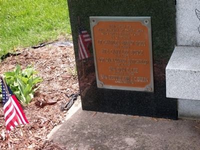 Left Bronze Plaque - - Vietnam War Memorial. Click for full size. Left Bronze Plaque - - Vietnam War Memorial image. Click for full size.