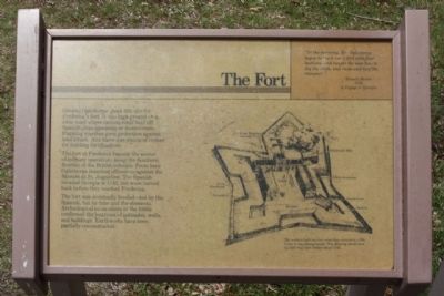 Frederica - The Fort Marker image. Click for full size.