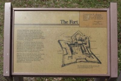Frederica - The Fort Marker. Click for full size. Frederica - The Fort Marker image. Click for full size.