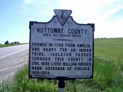 Nottoway County Marker image. Click for full size.