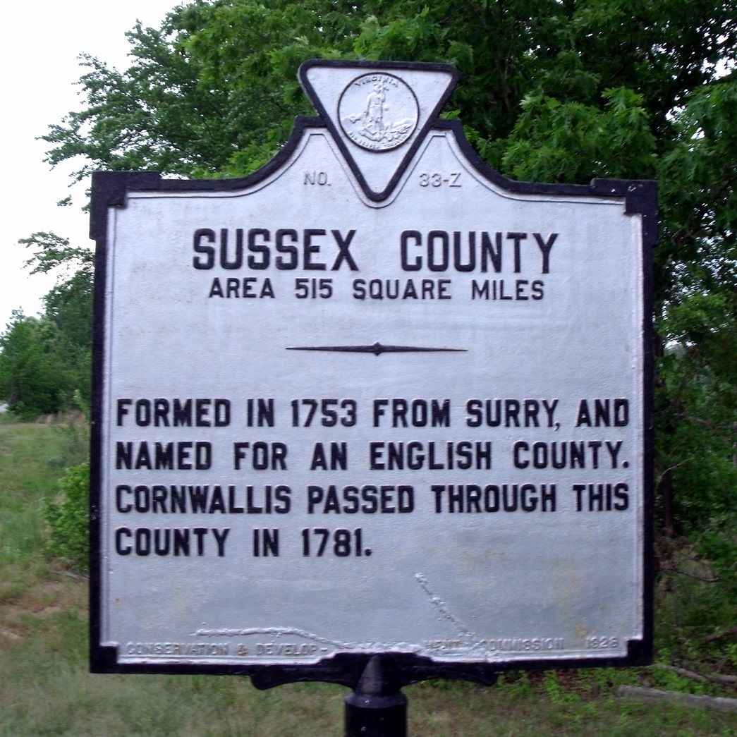 Sussex County Marker (obverse)