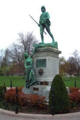 London South African War Memorial. Click for full size. London South African War Memorial image. Click for full size.