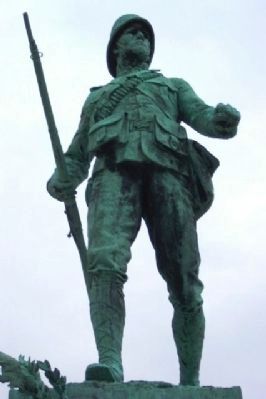 London South African War Memorial Soldier Statue. Click for full size. London South African War Memorial Soldier Statue image. Click for full size.