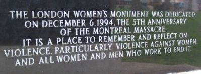 London Women's Monument image. Click for full size.