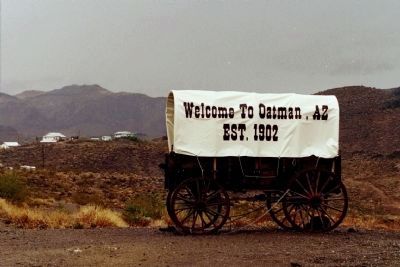 Welcome to Oatman, AZ image. Click for full size.