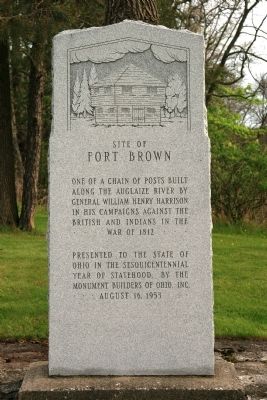 Site of Fort Brown Marker image. Click for full size.