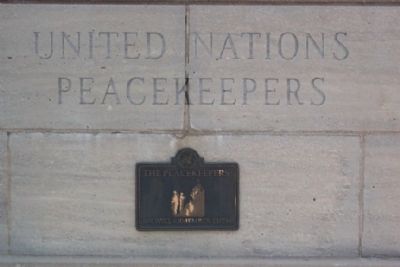 London War Cenotaph Peacekeepers Remembrance image. Click for full size.