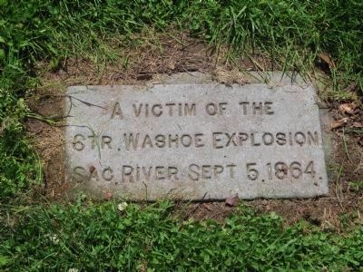 A Recovered Grave Marker. Click for full size. A Recovered Grave Marker image. Click for full size.