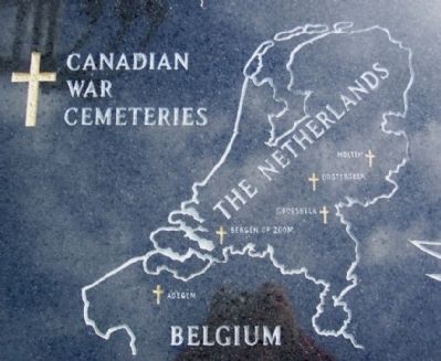 Canadian War Cemeteries in the Netherlands image. Click for full size.