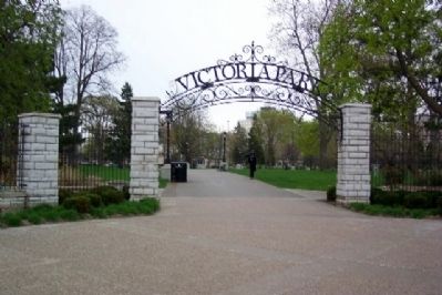 Victoria Park Entrance. Click for full size. Victoria Park Entrance image. Click for full size.