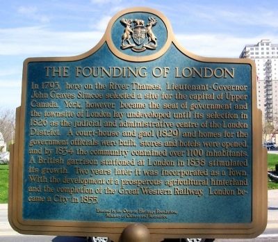 The Founding of London Marker image. Click for full size.
