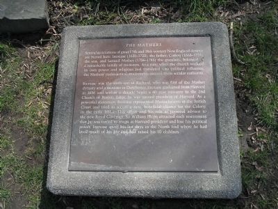 The Mathers Marker. Click for full size. The Mathers Marker image. Click for full size.