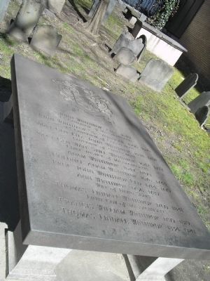 Winthrop Family Grave. Click for full size. Winthrop Family Grave image. Click for full size.