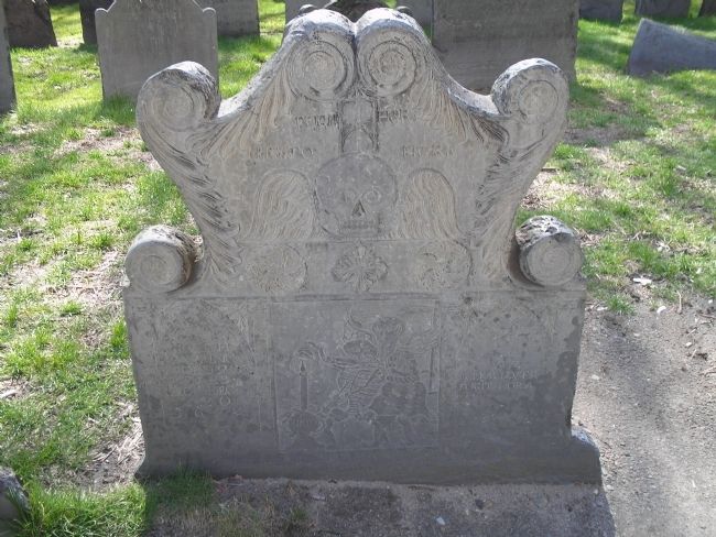 Gravestone of Joseph Tapping image. Click for full size.