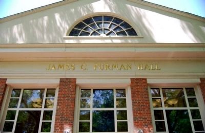 James C. Furman Classroom Building. Click for full size. James C. Furman Classroom Building image. Click for full size.