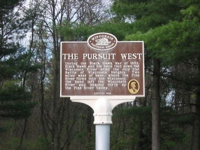 The Pursuit West Marker. Click for full size. The Pursuit West Marker image. Click for full size.