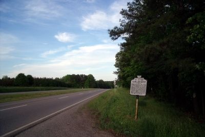 Cox Road (facing east). Click for full size. Cox Road (facing east) image. Click for full size.