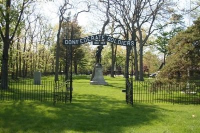 Johnson's Island Confederate Cemetery. Click for full size. Johnson's Island Confederate Cemetery image. Click for full size.