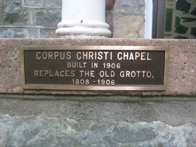Corpus Christi Chapel Marker image. Click for full size.