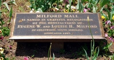 Milford Mall Marker. Click for full size. Milford Mall Marker image. Click for full size.