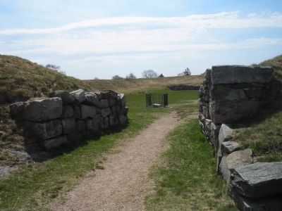 Fort Griswold Gate image. Click for full size.