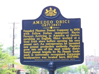 Amedeo Obici (1877-1947) Marker image. Click for full size.