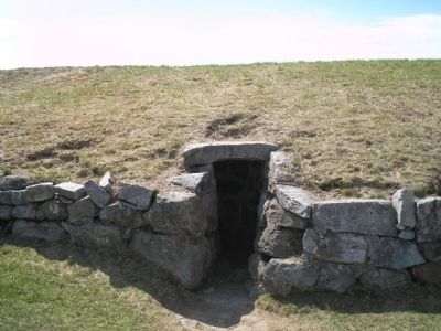 Covered Way from Inside Fort. Click for full size. Covered Way from Inside Fort image. Click for full size.