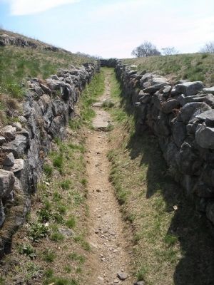 Path to Lower Battery. Click for full size. Path to Lower Battery image. Click for full size.