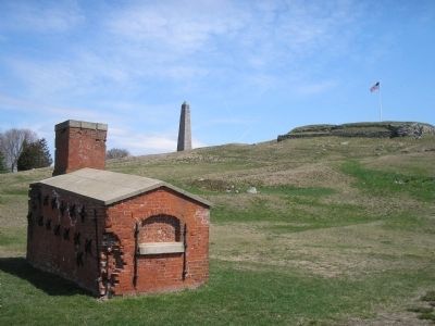 Shot Furnace in Fort Griswold Park. Click for full size. Shot Furnace in Fort Griswold Park image. Click for full size.