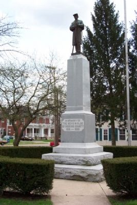 Hocking County Civil War Memorial. Click for full size. Hocking County Civil War Memorial image. Click for full size.