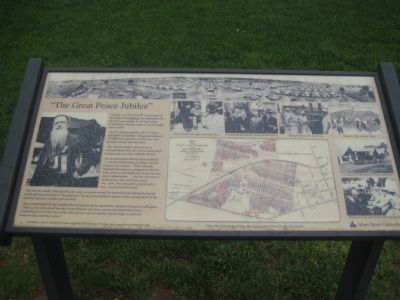 "The Great Peace Jubilee" Marker image. Click for full size.