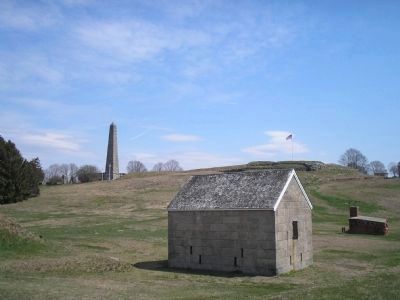 Shot Furnace and Powder Magazine at Fort Griswold image. Click for full size.