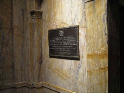 Marker at the Bunker Hill Memorial image. Click for full size.