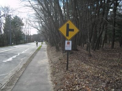 Marker on Lexington Road image. Click for full size.