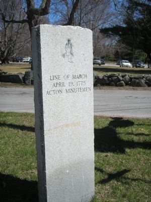 Acton Minutemen Marker image. Click for full size.