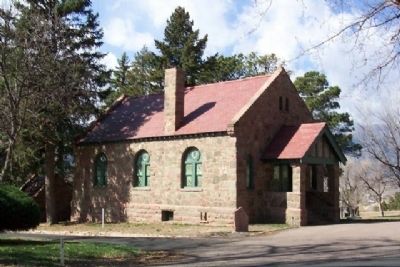 Evergreen Cemetery Chapel. Click for full size. Evergreen Cemetery Chapel image. Click for full size.