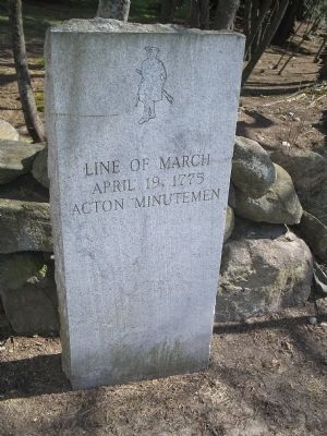 Acton Minutemen Marker image. Click for full size.