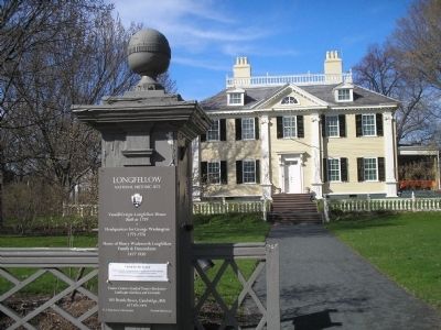 Marker on Brattle Street. Click for full size. Marker on Brattle Street image. Click for full size.