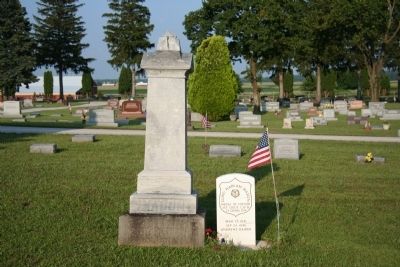 Gravestones of Captain Elihu H. Mason image. Click for full size.