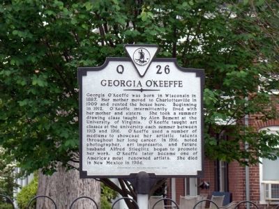 Georgia O'Keeffe Marker image. Click for full size.