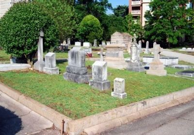 Furman University Plot -<br>Springwood Cemetery, Greenville SC image. Click for full size.