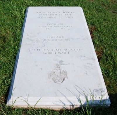John E. Johns Tombstone -<br>Springwood Cemetery, Greenville, SC image. Click for full size.
