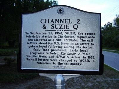 Channel 2 & Suzie Q Marker. Click for full size. Channel 2 & Suzie Q Marker image. Click for full size.