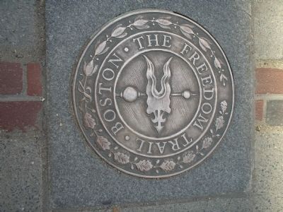 Freedom Trail Marker image. Click for full size.