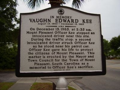 Vaughn Edward Kee Marker image. Click for full size.