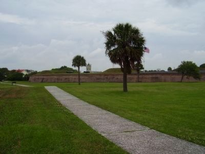 Site of Fort Sullivan image. Click for full size.