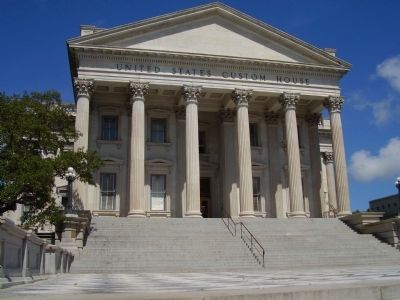 U.S. Custom House. Click for full size. U.S. Custom House image. Click for full size.