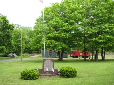 Mansfield Township Veterans Monument image. Click for full size.