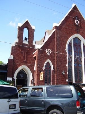 Historical Sketch Marker. Click for full size. Historical Sketch Marker image. Click for full size.