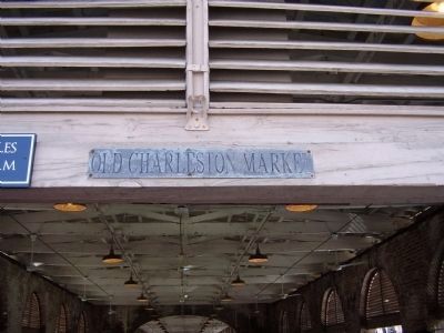 Old Charleston Market image. Click for full size.